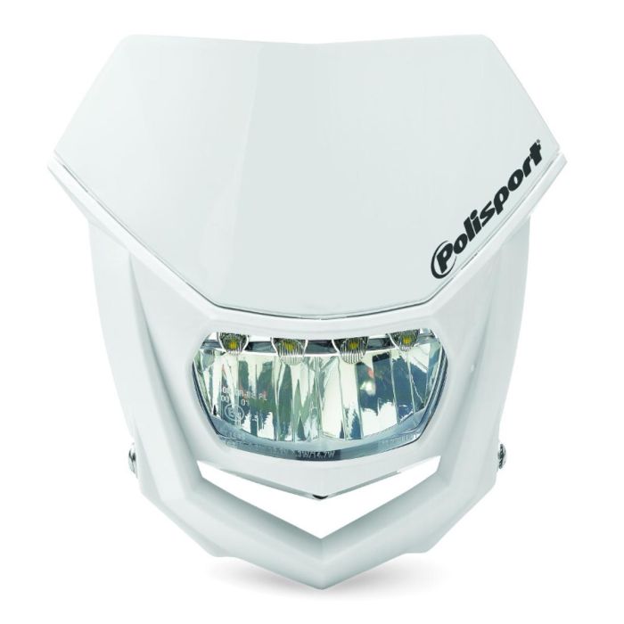 Polisport Scheinwerfer HALO LED - Weiß | Gear2win.de