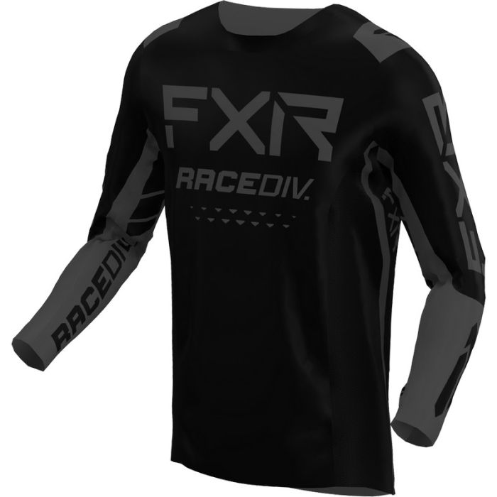 FXR Podium Off-Road Motocross-Shirt Schwarz Ops