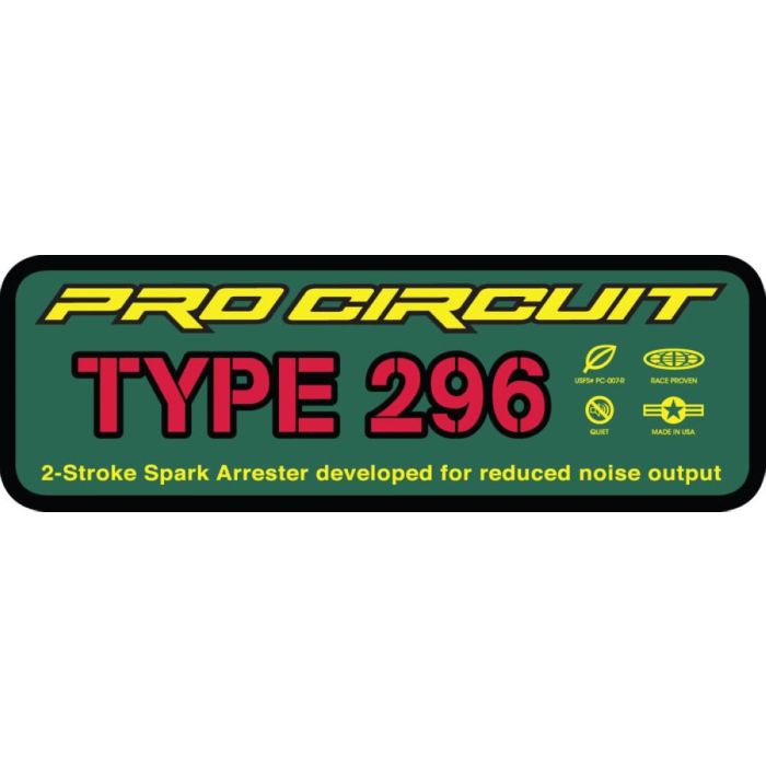 Pro Circuit - SILENCER STICKER TYP 296 | Gear2win