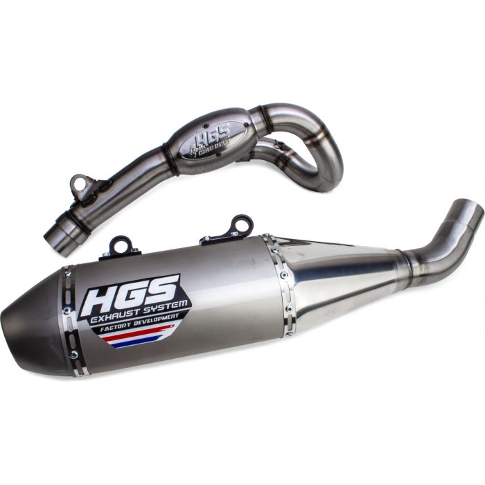 HGS - KTM/HSQ SX-F/FC 450 19- Auspuff Alu