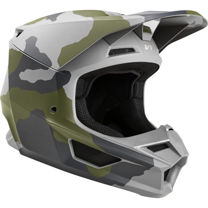 Fox Jugend V1 PRZM Camo Motocross Helm | FOX | Gear2Win