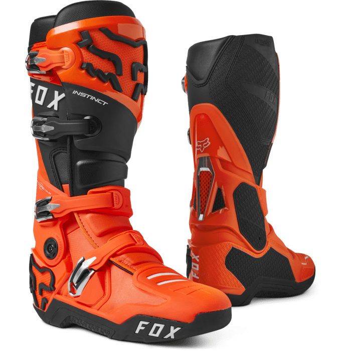 FOX INSTINCT 2.0 Motocross-Stiefel FLUO Orange | Gear2win.de
