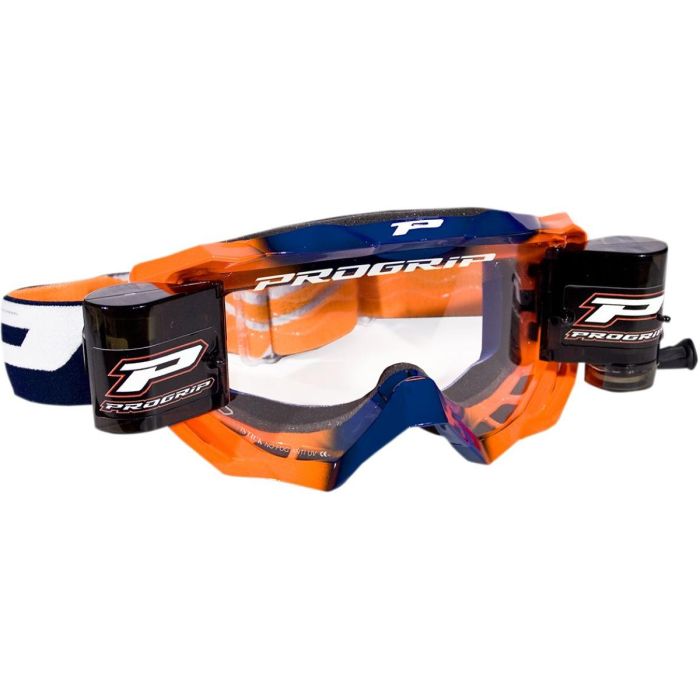 Progrip Crossbrille Venom Roll-Off Blau Fluo Orange | Gear2win.de