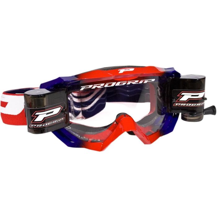 Progrip Crossbrille Venom Roll-Off Rot Blau | Gear2win.de
