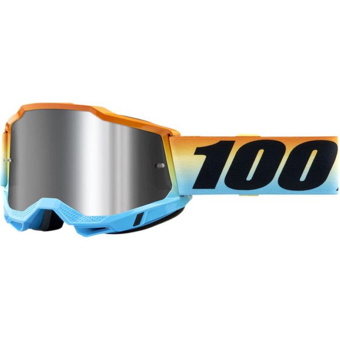100% Motocross-Brille Accuri 2 sunset Silber