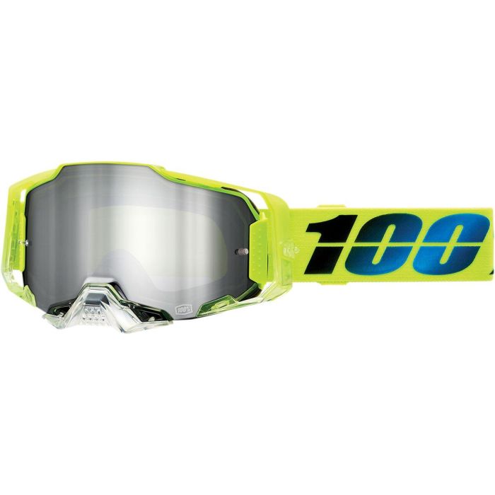 100% Motocross-Brille Armega KOROPI Spiegellinse Silber | Gear2win.de