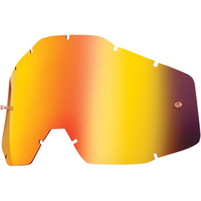 Jugend Spiegel Rot Ersatzlinse FOR 100% JR Motocross BrilleS | Gear2win
