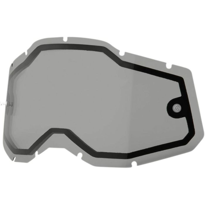 100% Ersatzlinse Racecraft2/Accuri2/Strata2 perimeter Grau lens | Gear2win.de