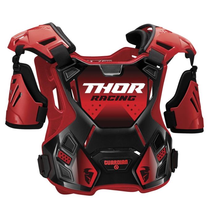 Thor Guardian Brustpanzer Rot Schwarz | Gear2win