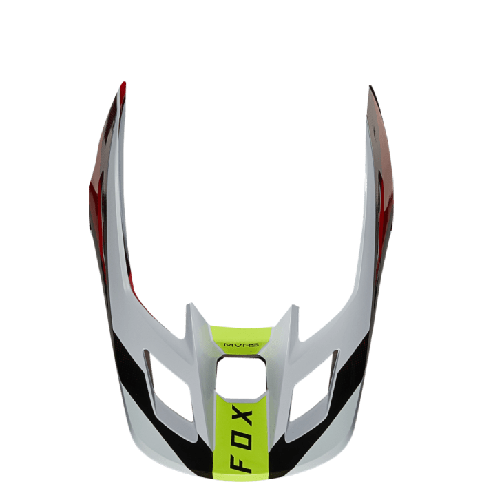 Fox V2 Motocross-Helm Visier - VOKE Fluo Rot | Gear2win