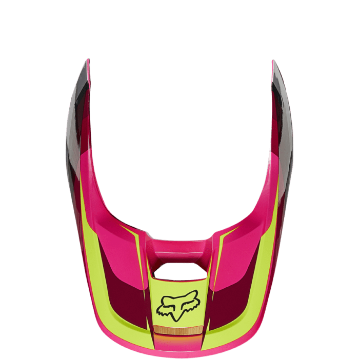 Fox V1 Motocross-Helm Visier - TRO fluo Gelb | Gear2win