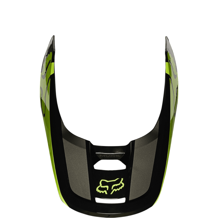 Fox Jugend V1 Motocross-Helm Visier - REVN fluo Gelb einzigartige Größe | Gear2win
