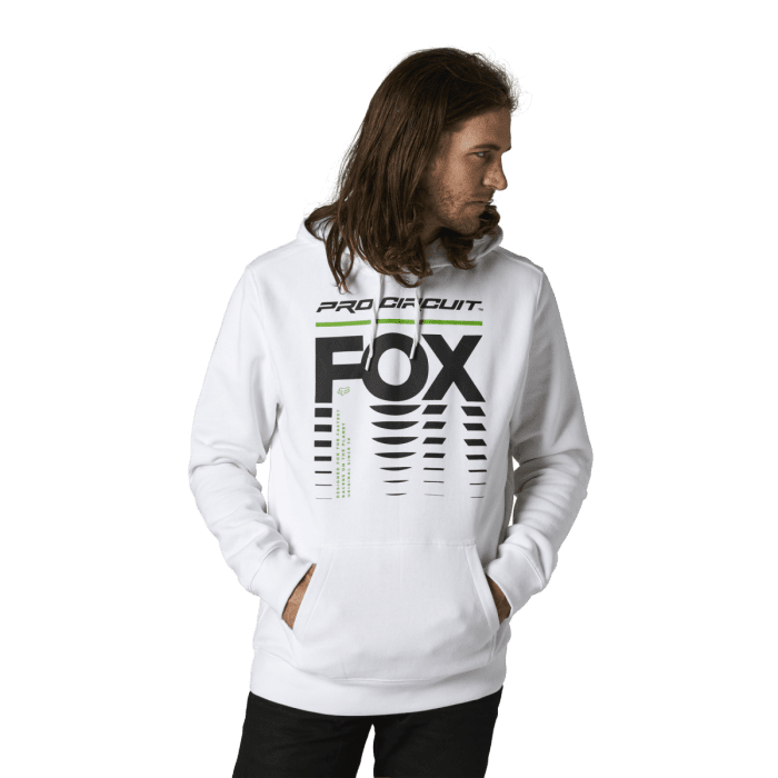 Fox Pro Circuit Pullover Vlies Sweater Weiß | Gear2win.de