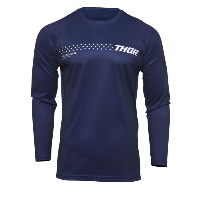 THOR Motocross-Shirt SECTOR MINIMAL Dunkel Blau | Gear2win