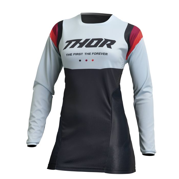 Thor Motocross-Shirt Damen Pulse Rev Schwarz /Mint | Gear2win.de