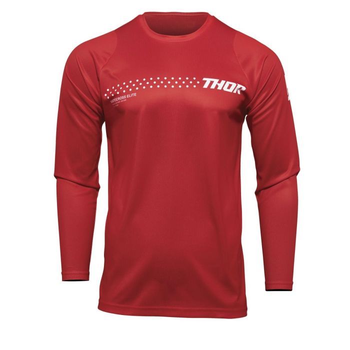 THOR Motocross-Shirt für Jugend SECTOR MINIMAL Rot | Gear2win