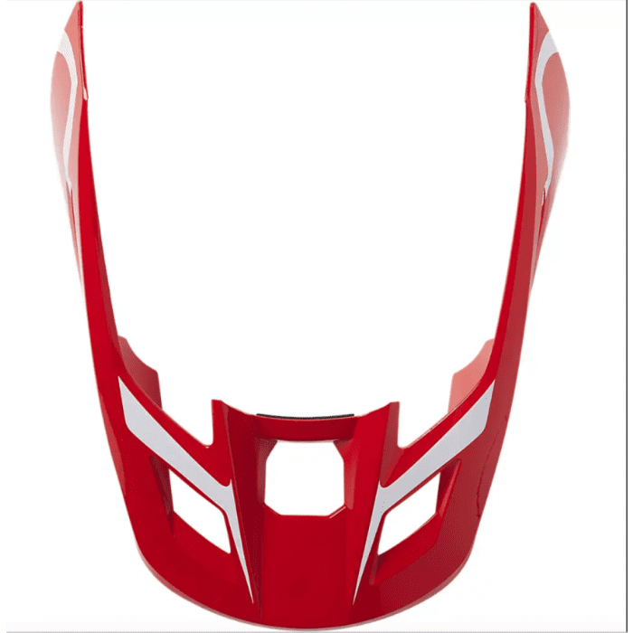 Fox V2 Helmet Visor Merz Fluorescent Red