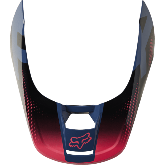 Fox V1 Motocross Helmvisier für Jugend - DIER Dunkel blau