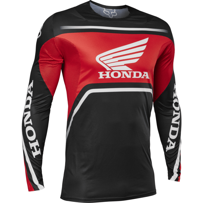 FOX Flexair Honda Motocross-Shirt Rot/Schwarz/Wit | Gear2win.de