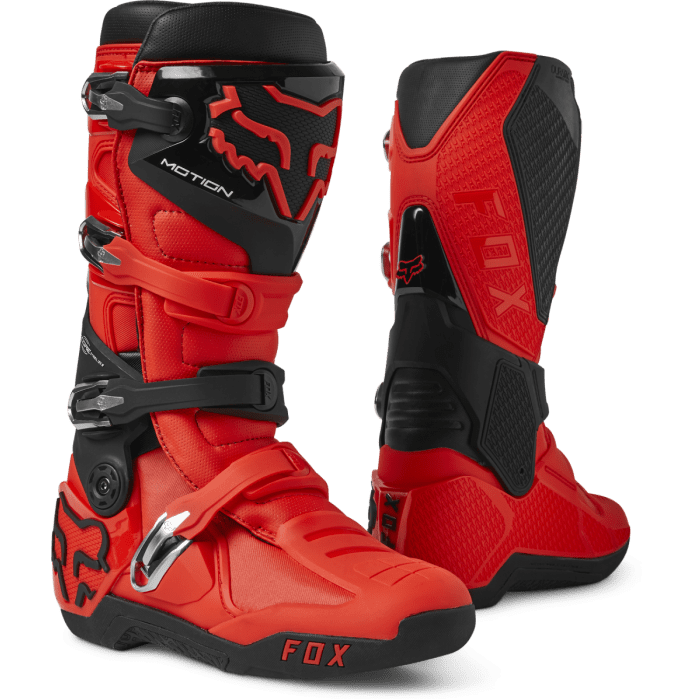 FOX Motion Motocross-Stiefel FLUO Rot | Gear2win.de