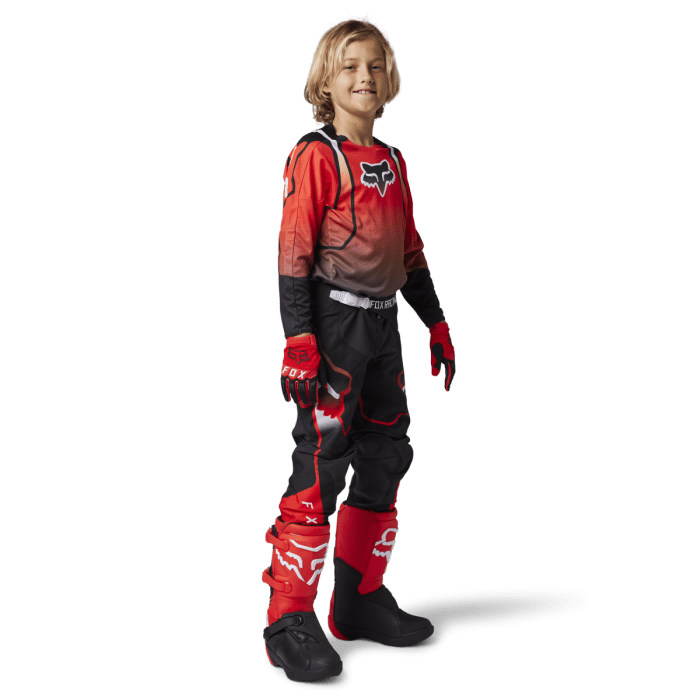 Fox Jugend 360 Vizen FLUO Rot | Motocross Kombi | Gear2win.de