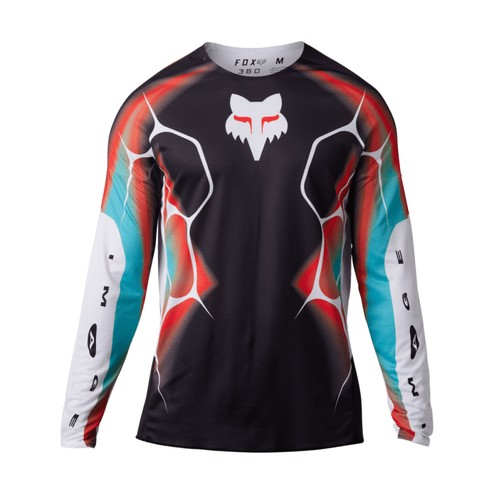 Fox 360 Syz Motocross-Shirt Schwarz/Weiß | Gear2win.de