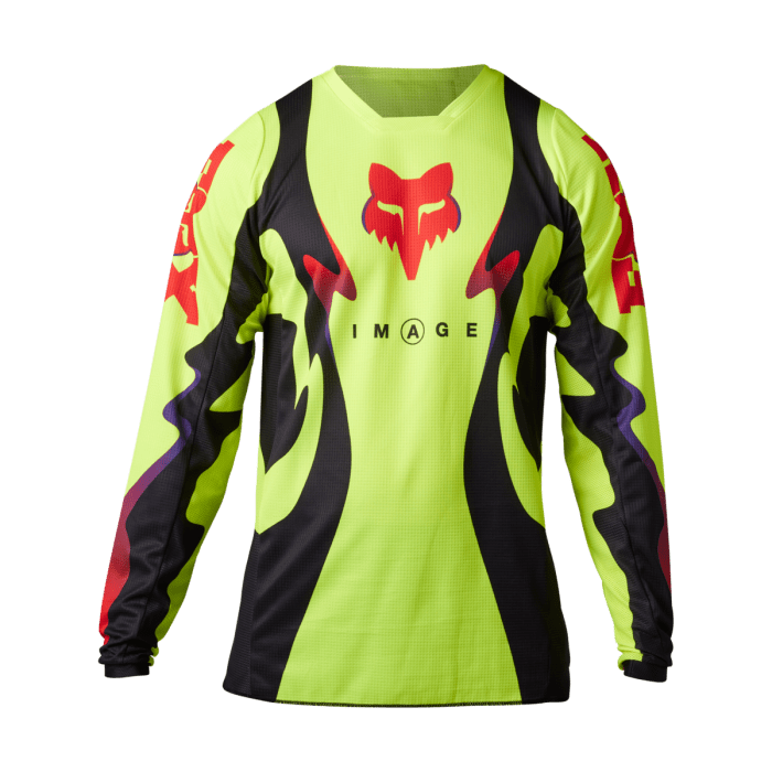Fox 180 Kozmik Motocross-Shirt Fluorescent Gelb | Gear2win.de