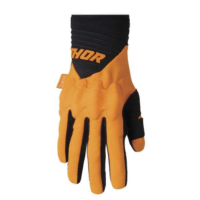 THOR Motocross-Handschuhe REBOUND FLORO Orange/Schwarz | Gear2win