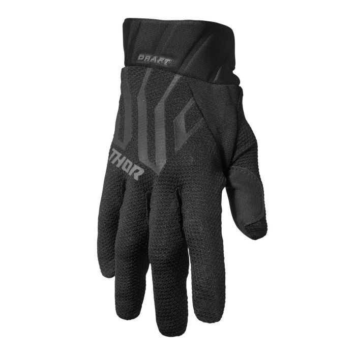 THOR Motocross-Handschuhe DRAFT Schwarz/Holzkohle | Gear2win