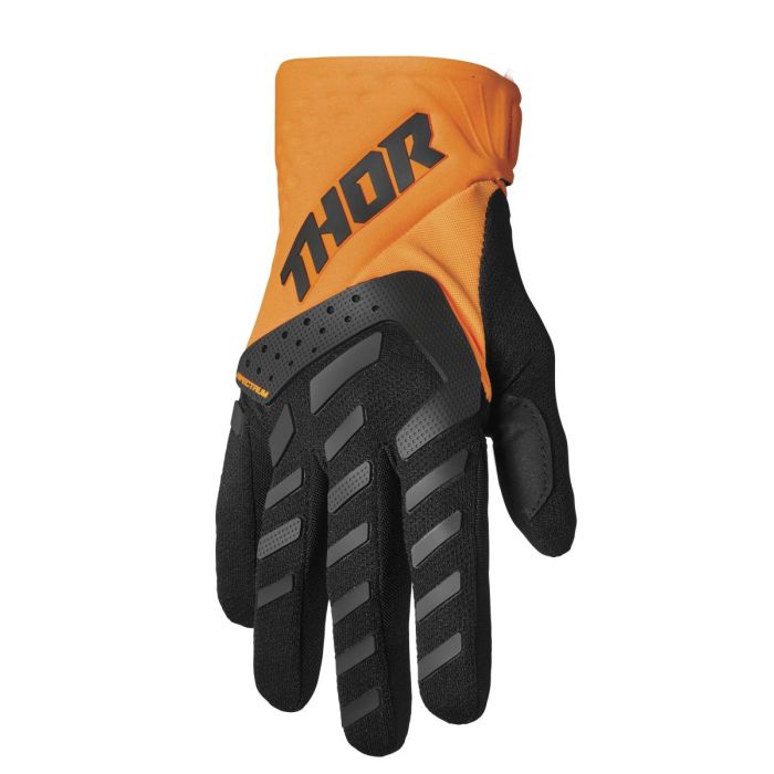 THOR Motocross-Handschuhe SPECTRUM Orange/Schwarz | Gear2win