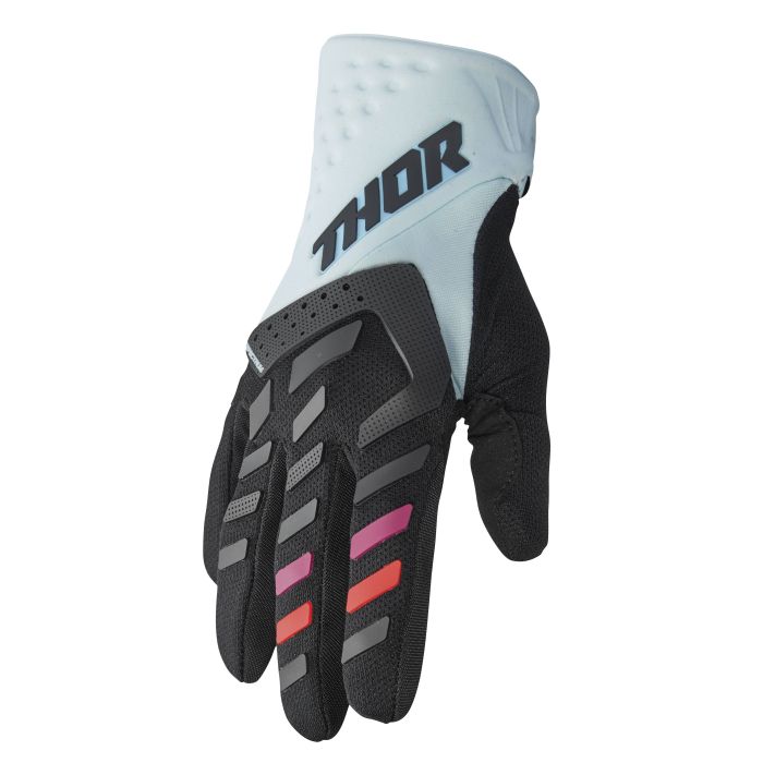 Thor Motocross-Handschuhe Damen Spectrum Schwarz /Light Mint | Gear2win.de