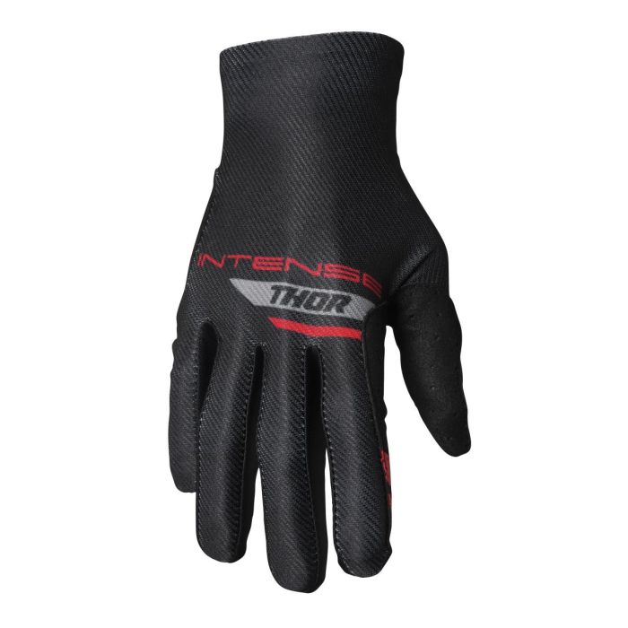 THOR Motocross-Handschuhe INTENSE TEAM Schwarz/Rot | Gear2win