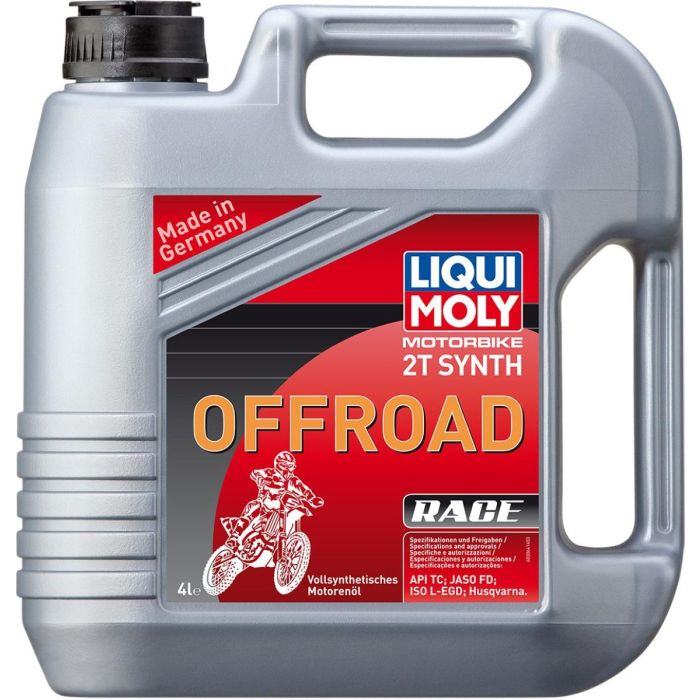 Liqui Moly Motor Oil Offroad Motorrad 2-Takt vollständig synthetischer 4 Liter | Gear2win.de