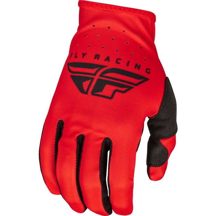 Fly Racing Motocross Handschuhe Lite Rot/Schwarz