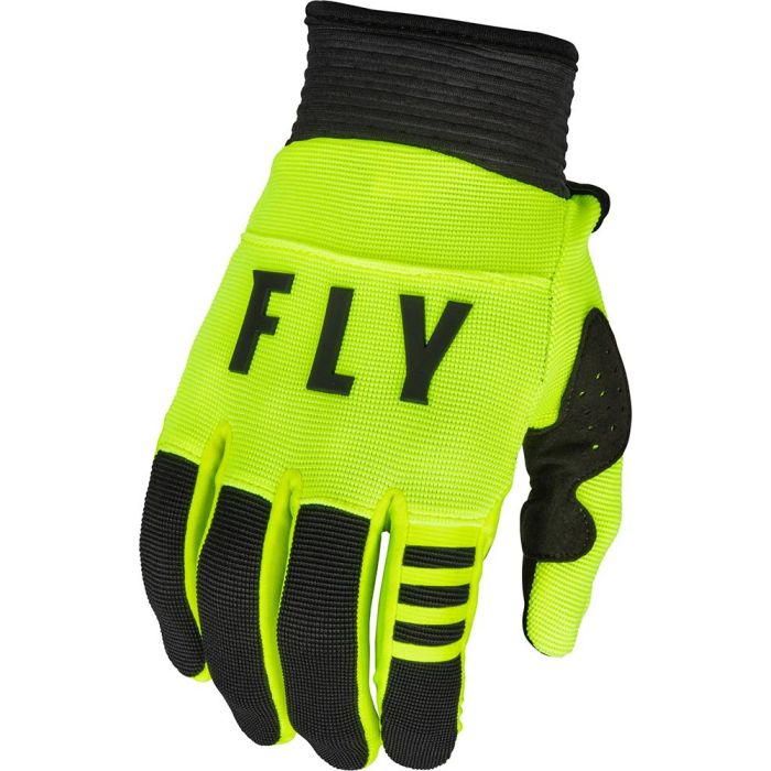 Fly Racing Motocross Handschuhe F-16 Hi-Vis-Schwarz