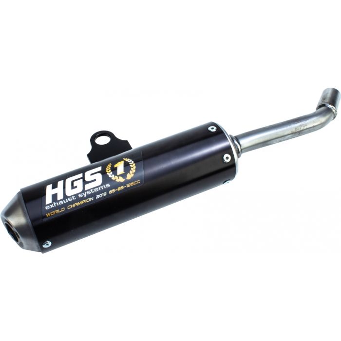 HGS - KTM/HSQ SX/TC 85 18- Schalldämpfer Alu Schwarz