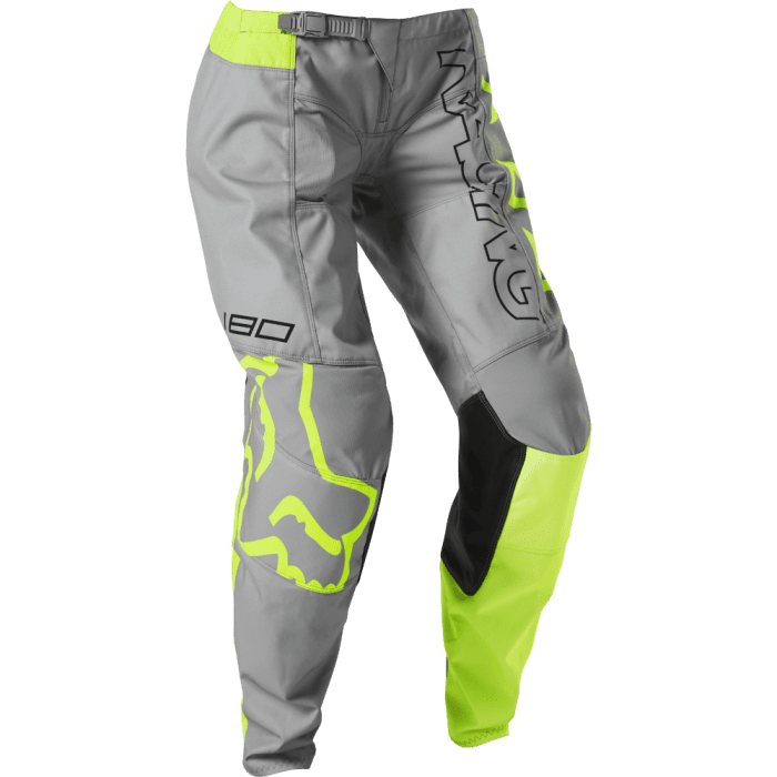 Fox 180 SKEW Motocross-Hose für Frauen Stahl Grau|Gear2win