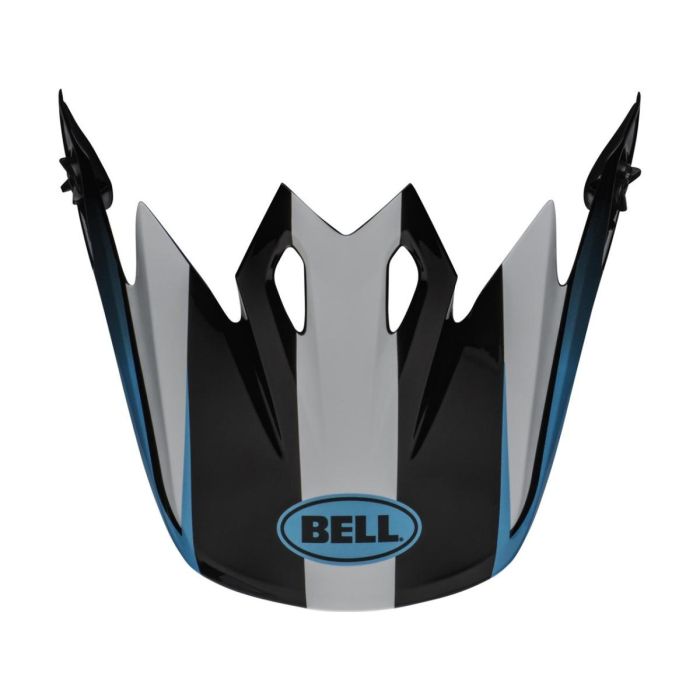 BELL MX-9 MIPS Helmschild Dash BWeiß/Blau/Rot | Gear2win.de