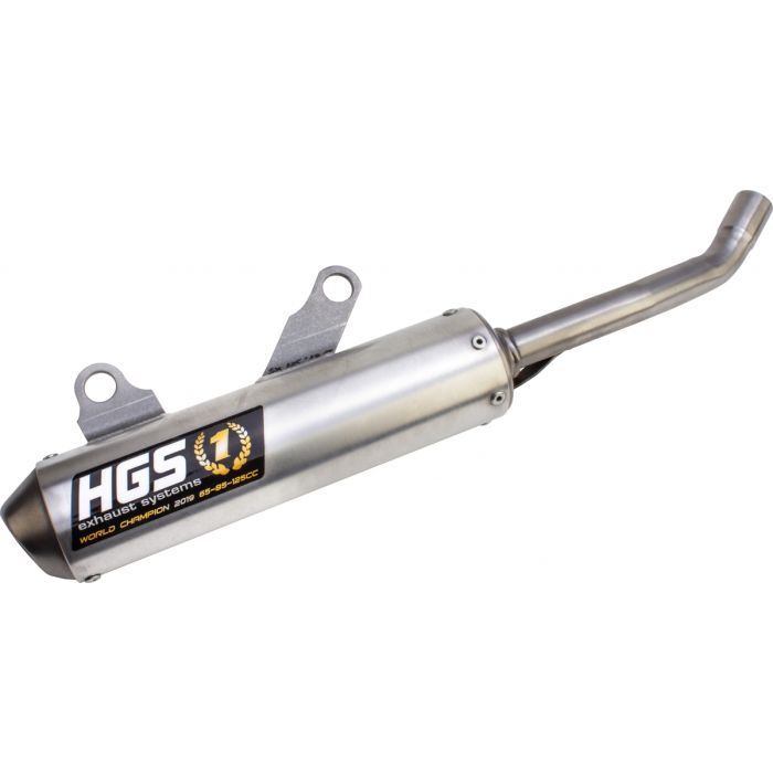 HGS - KTM/HSQ SX/TC 125 16-18 Schalldämpfer Alu