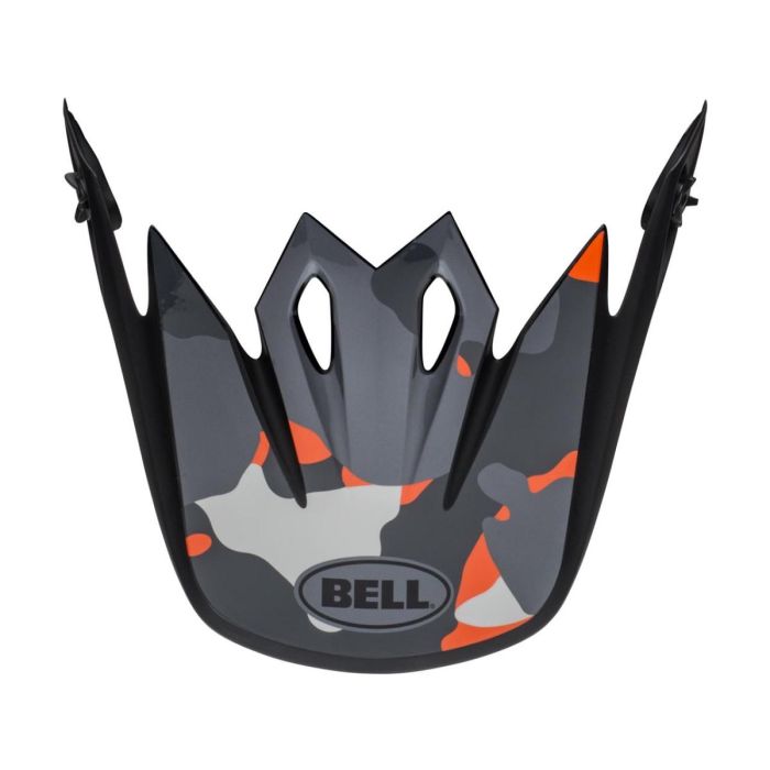 BELL MX-9 Helmschild Presence Orange Camo | Gear2win.de