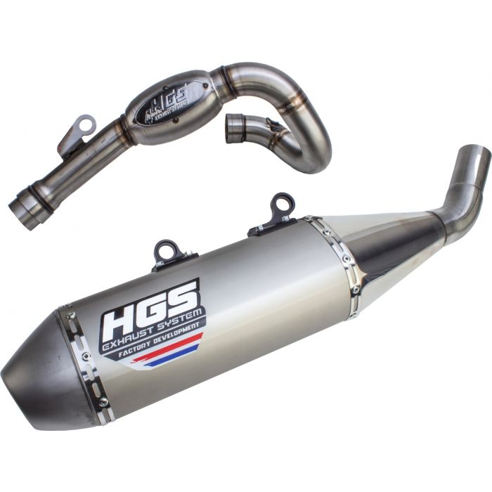 HGS - KTM/HSQ EXC-F/FE 450/500 20- Auspuff Alu