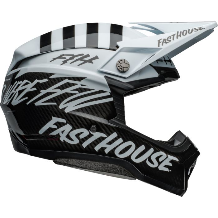 Bell Moto-10 Spherical Motocross-Helm Fasthouse Mod Squad Glanz Weiss/Schwarz | Gear2win.de