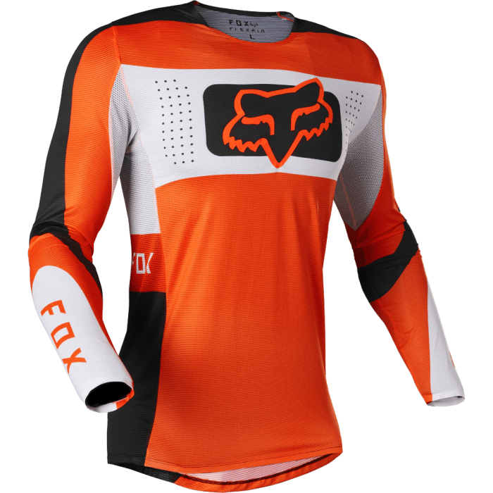Fox Flexair Mirer Motocross-Shirt Fluo Orange|Gear2win