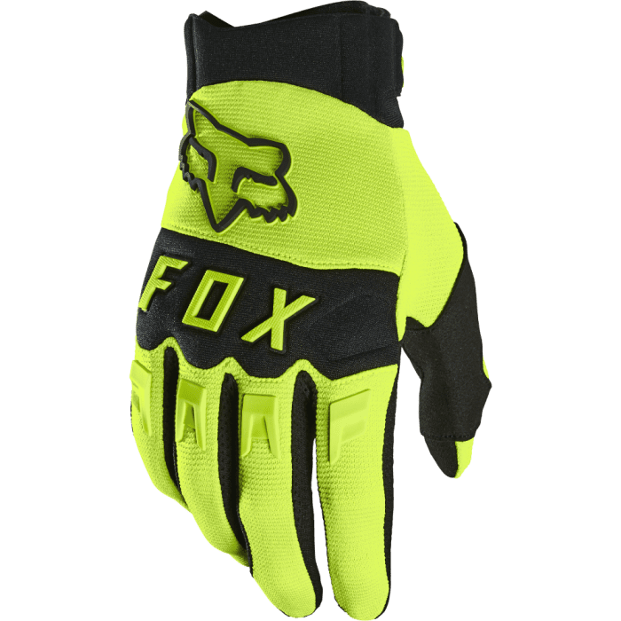 Fox Dirtpaw Motocross-Handschuhe Fluo Gelb|Gear2win