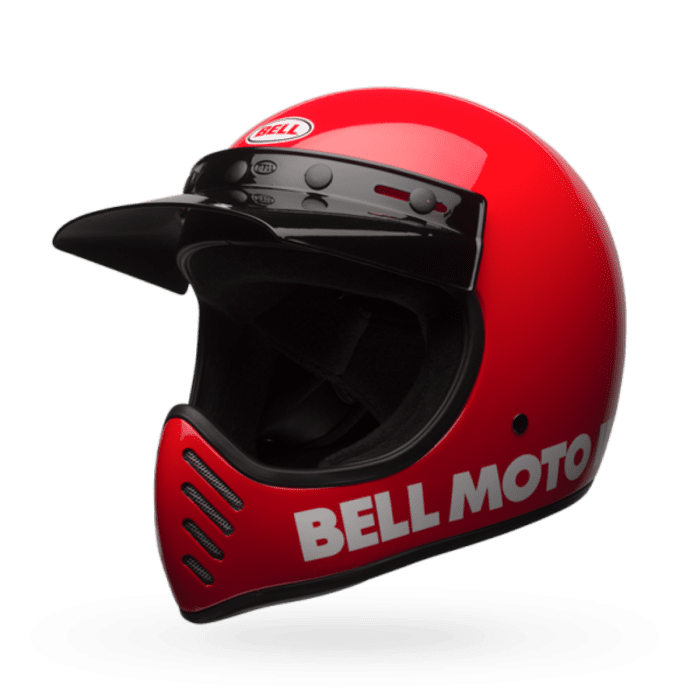 BELL Moto-3 Motocross-Helm Classic Rot | Gear2win.de
