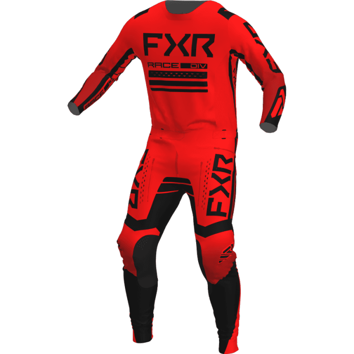 FXR Contender Mx Rot/Schwarz Cross-Kombi
