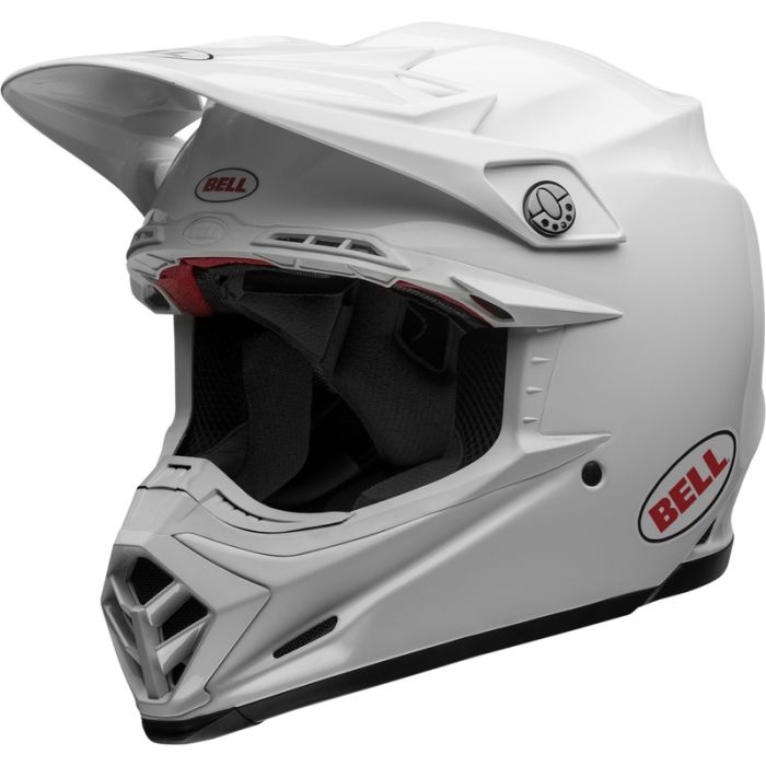 Bell Moto-9S Flex Solid Helm - Weiß | Gear2win.de