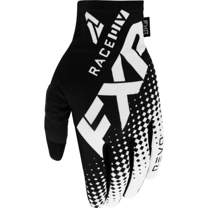 FXR Pro-Fit Lite MX Motocross-Handschuhe Schwarz/Weiss