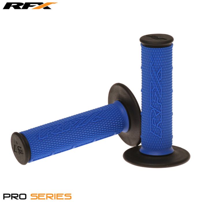 RFX Pro Series Dual-Compound-Griffe Schwarz Ends (Blau/Schwarz) Paar | Gear2win.de