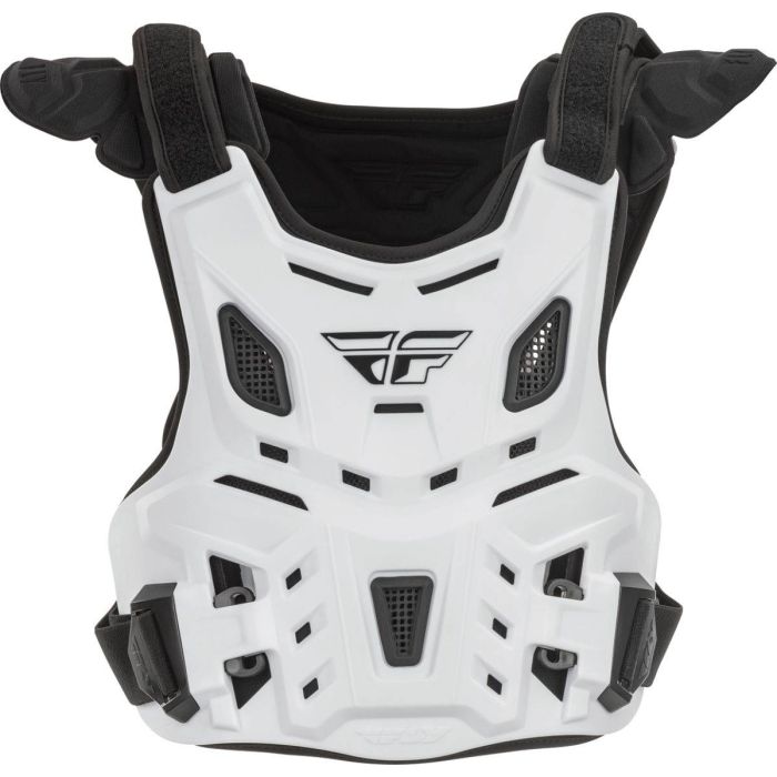 Fly Racing Protection Revel Race Roost Guard Protektorenweste CE Jugend Weiß | OS